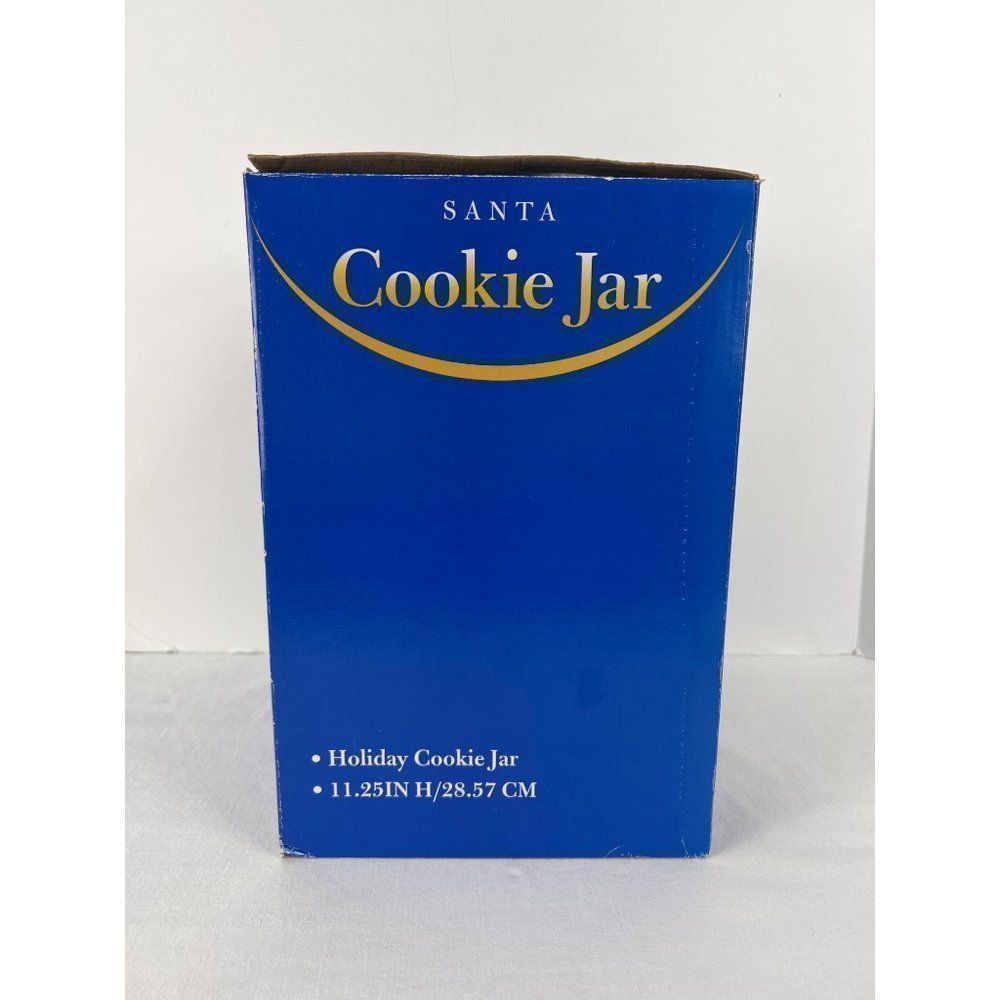 Santa Claus Holiday Cookie Jar 11.25" Distributed For Rite-Aid Rite Aid - Picture 2 of 8